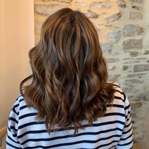 Balayage naturel miel 